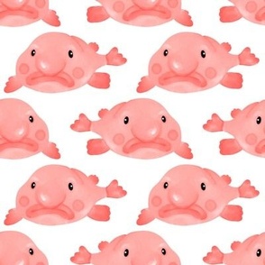 Blob Fish Fabric, Wallpaper and Home Decor